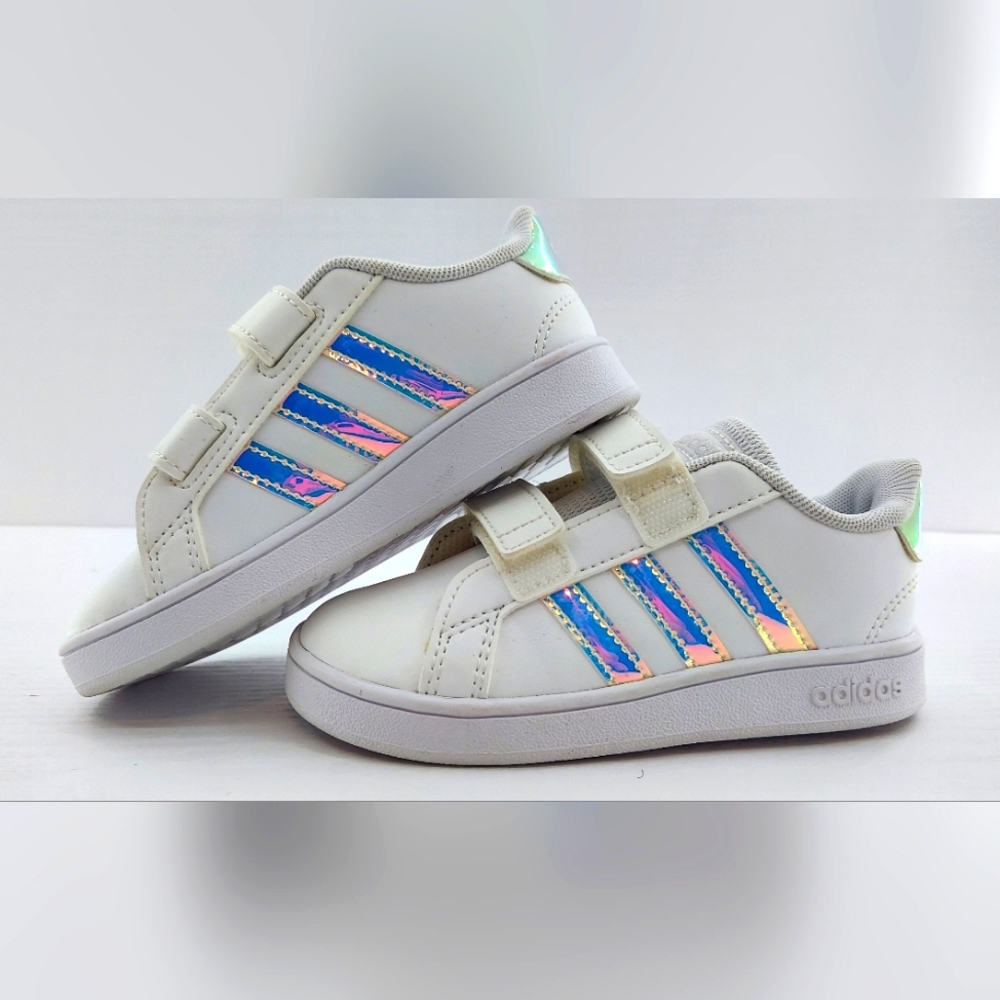 ADIDAS GRAND COURT SNEAKERS Toddler Sz 8